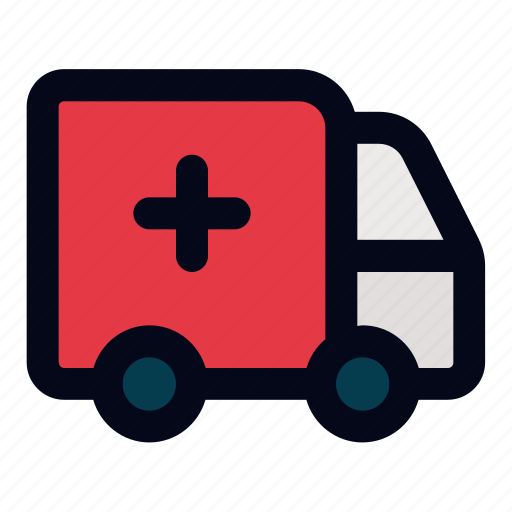 Ambulance, healthcare, medical, rescue, transportation, emergency, car icon - Download on Iconfinder