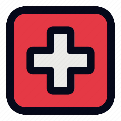 Hospital, sign, pharmacy, signaling, clinic, healthcare, health icon - Download on Iconfinder