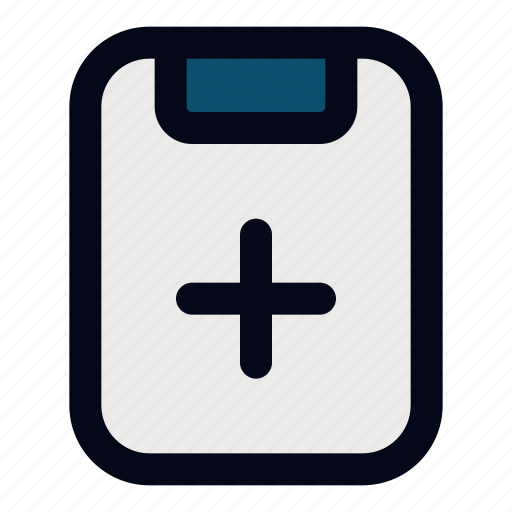 Medical, history, health, report, healthcare, clinic, clipboard icon - Download on Iconfinder