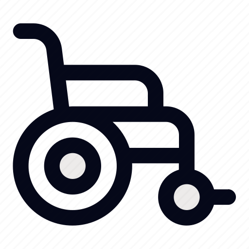 Wheelchair, inclusive, healthcare, medical, disabled, transportation, tool icon - Download on Iconfinder