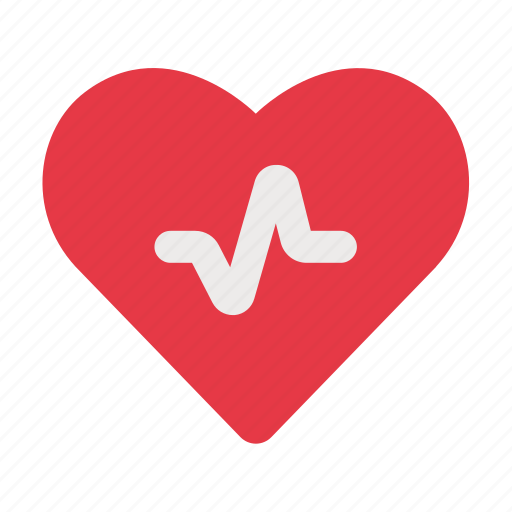 Heart, attack, vitality, healthcare, medical, rate, cardiogram icon - Download on Iconfinder
