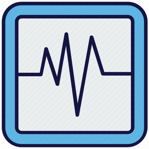 Ecg, heartbeat, lifeline, machine, medical, pulse meter icon - Download on Iconfinder