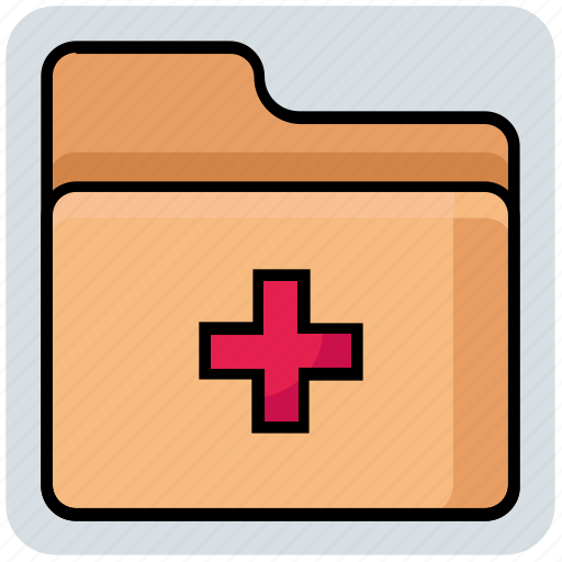 Folder, history, medical, medical document icon - Download on Iconfinder