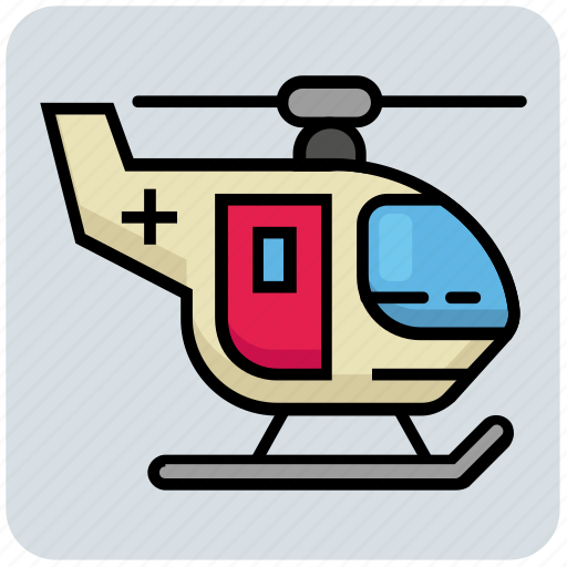 Air, ambulance, helicopter, medical, medical flight, rescue helicopter icon - Download on Iconfinder