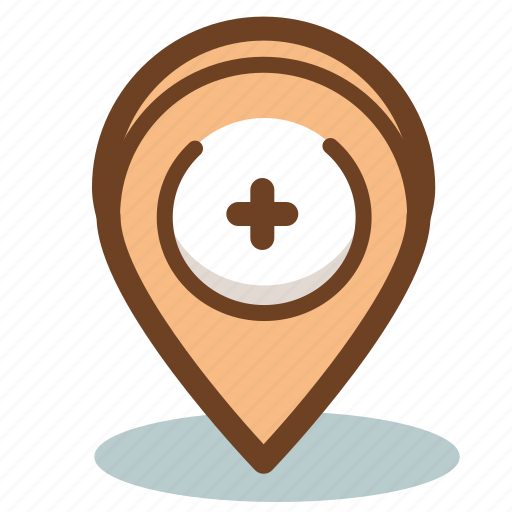Hospital, location, marker, medicine icon - Download on Iconfinder