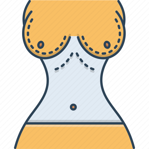 Breast, breast reduction, medical, medical treatment, reduction, surgery, treatment icon - Download on Iconfinder