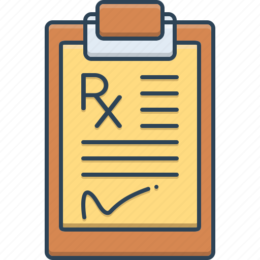 Document, medical document, medical recipt, pharmacy report, prescription, recipt, report icon - Download on Iconfinder