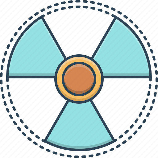 Eradiation, radiation, radiation sign, sign, therapy icon - Download on Iconfinder