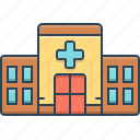 apothecary, asylum, building, clinic, dispensary, hospital