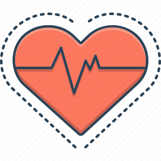 Cardiac, heart, heart rate, pulse, rate icon - Download on Iconfinder