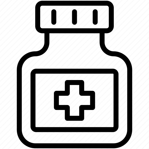 Bottle, medicine, drug, medication, pharmacy, pills icon - Download on Iconfinder