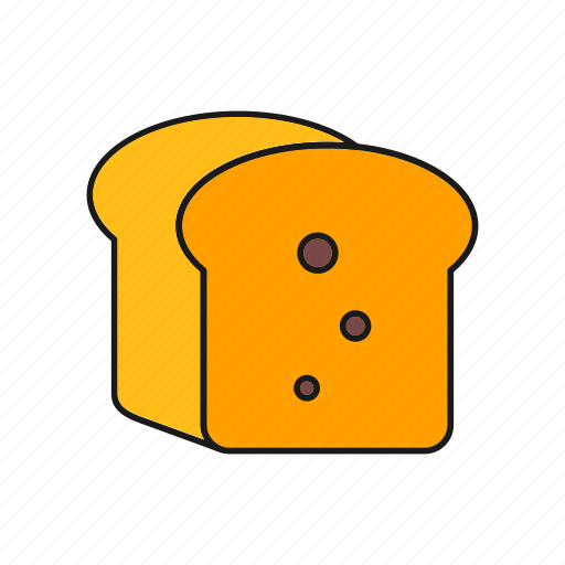 Baking, bread, food, loaf, slices, toast icon - Download on Iconfinder