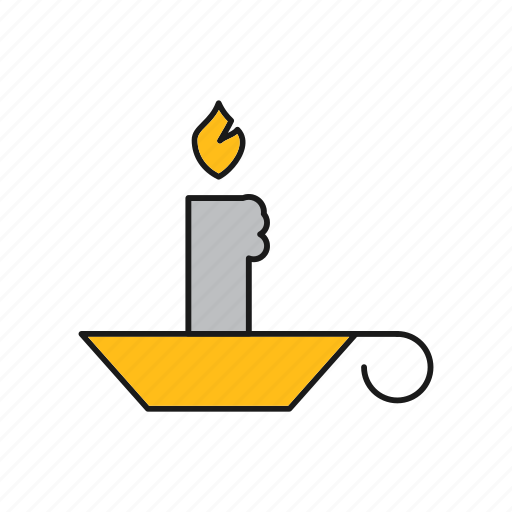 Candle, halloween, wax icon - Download on Iconfinder