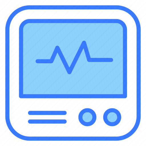 Ecg monitor, ecg, monitor, screen, device, technology, hospital icon - Download on Iconfinder