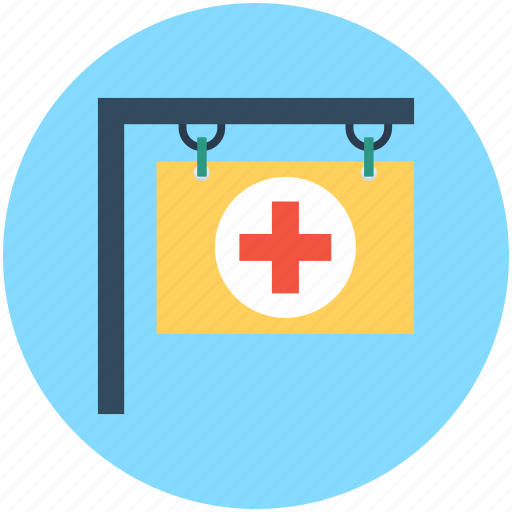 Hospital, hospital sign, hospital signboard, medical center, signboard icon - Download on Iconfinder