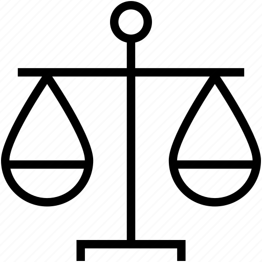 Balance scale, court, justice scale, law, legal icon - Download on Iconfinder