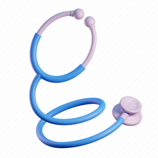 Stethoscope, healthcare, medical, doctor 3D illustration - Download on Iconfinder