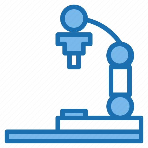 Cheerful, man, microscope, occupation, professional, together icon - Download on Iconfinder