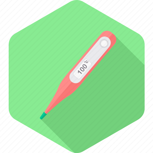 Thermometer, device, digital, fever, medical, temperature, treatment icon - Download on Iconfinder