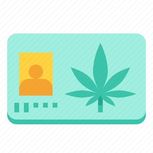 Cannabis, card, id, legal, marijuana, medical, user icon - Download on Iconfinder