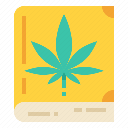 Cannabis, guidebook, handbook, marijuana, medical icon - Download on Iconfinder