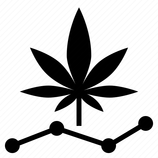 Cannabis, herb, marijuana, report, statistics, trend icon - Download on Iconfinder