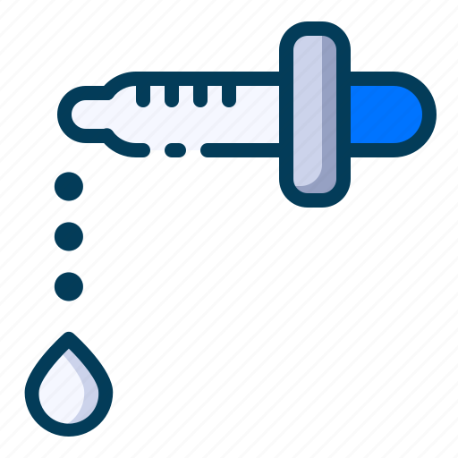 Dropper, filler, healthy, laboratory tool, medical, picker, pipette icon - Download on Iconfinder