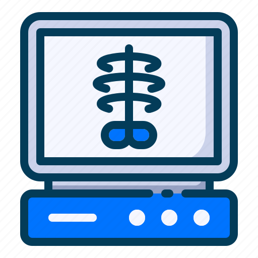 Bone, healthy, hospital, medical, ribs, skeleton, x ray icon - Download on Iconfinder