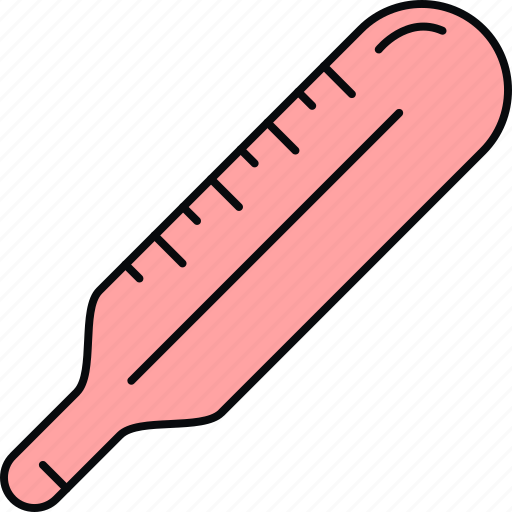 Thermometer, medical, fever, mercury thermometer icon - Download on Iconfinder