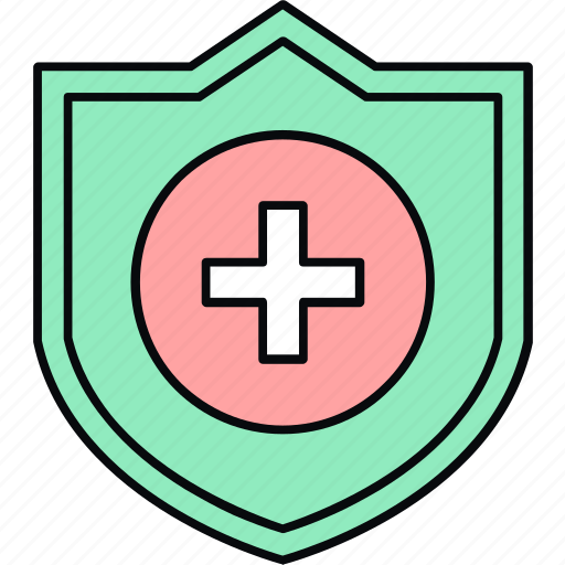 Hospital, healthcare, medical, safety, shield, medical shield icon - Download on Iconfinder