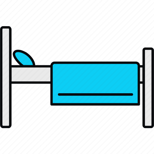 Bed, patient, healthcare, room icon - Download on Iconfinder