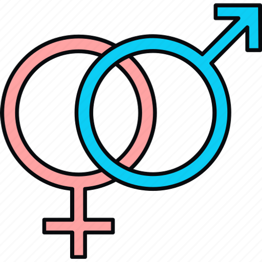 Gender, sex, sexual, sign, symbol icon