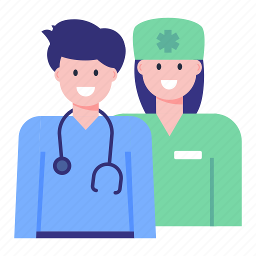 Medical professionals, medical staff, doctors, health professionals, paramedics illustration - Download on Iconfinder