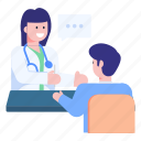 doctor and patient, doctor chat, doctor advice, doctor consultation, advice to patient 