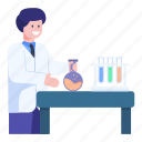 chemical test, lab test, lab attendant, chemical samples, lab samples 