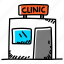 doctor clinic, clinic, architecture, estate, structure 