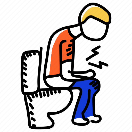 Diarrhoeal, diarrhoea, dysentery, disease, medical disorder icon - Download on Iconfinder