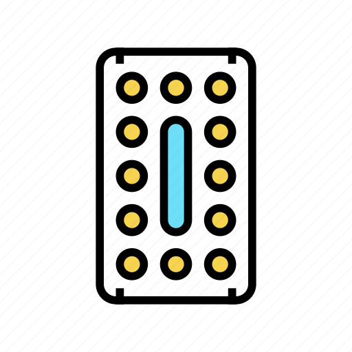 Pharmacy, pills, linear, lined, medicine, package icon - Download on Iconfinder