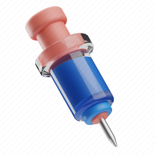 Syringe, treatment, medicine, healthcare, hospital, drug, health 3D illustration - Download on Iconfinder