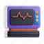electrocardiogram, cardiogram, ekg, ecg machine, heartbeat screen, pulse, heartbeat, ecg monitor, lifeline 