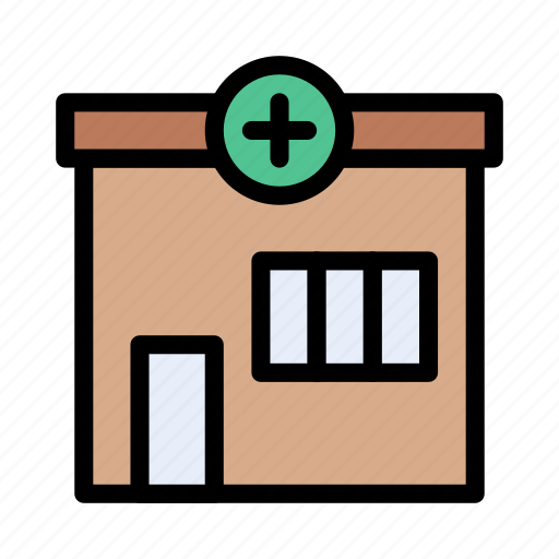 Clinic, pharmacy, healthcare, building, medical icon - Download on Iconfinder