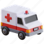 ambulance, emergency, vehicle, medical, transportation, hospital 