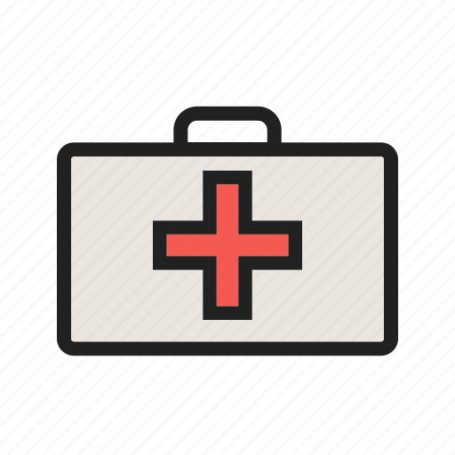Box, emergency, first aid, health, kit, medical, safety icon - Download on Iconfinder