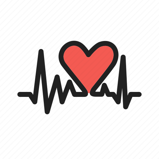 Cardiac, cardiology, ecg, heart, heart beat, human organ, pulse icon - Download on Iconfinder