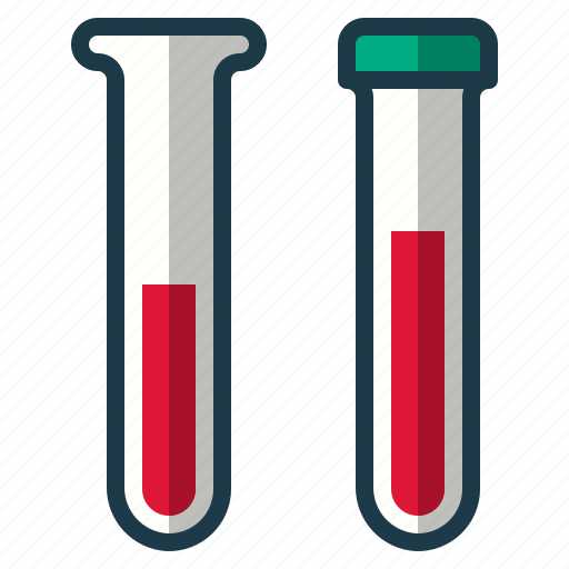 Blood, chemistry, laboratory, science, test, tube icon - Download on Iconfinder