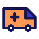 ambulance, emergency, hospital, transportation