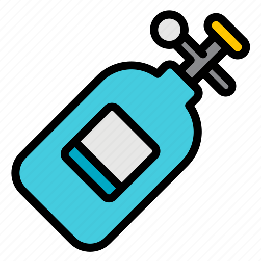 Equipment, oxygen, air, medical, hospital, gas, tank icon - Download on Iconfinder