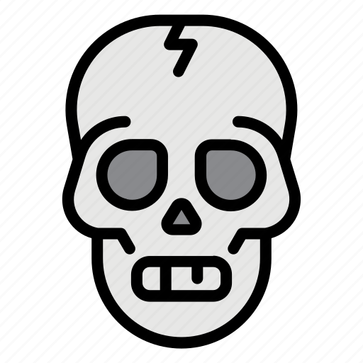Skull, skeleton, dead, death, halloween, bone, health icon - Download on Iconfinder