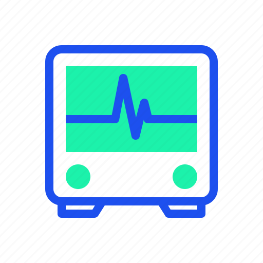 Cardiograph, doctor, heartbeat, medical icon - Download on Iconfinder