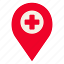 navigation, pharmacy, hospital, location